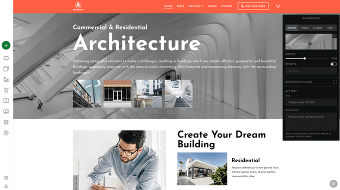 Network Solutions No-code Drag and Drop Website Builder