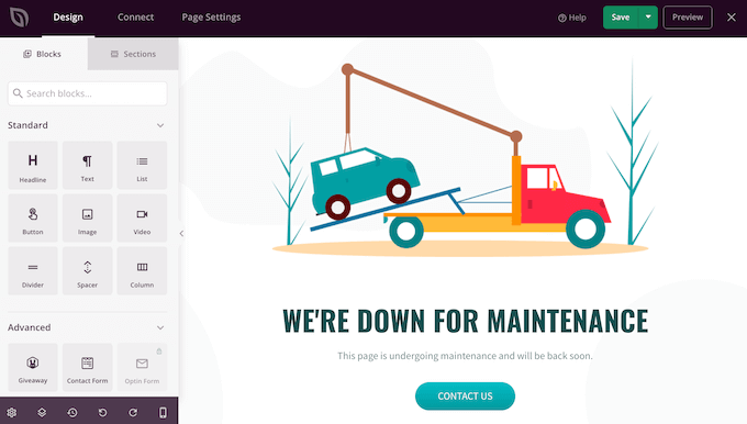 The SeedProd page builder plugin for WordPress